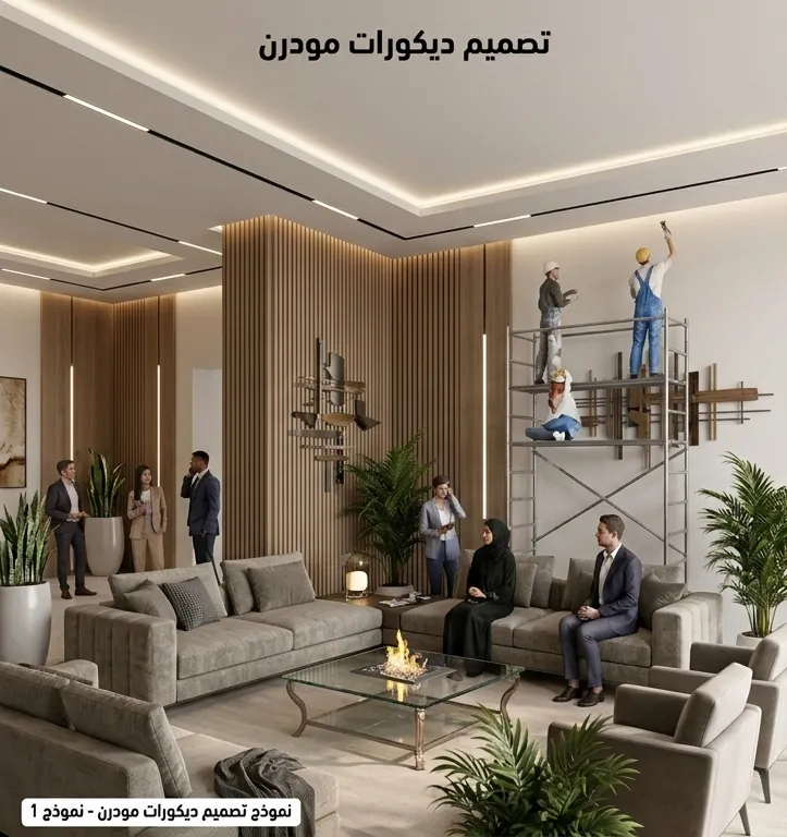 الديكورات A