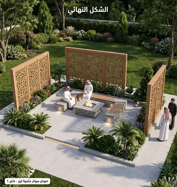 السواتر الخشبية A
