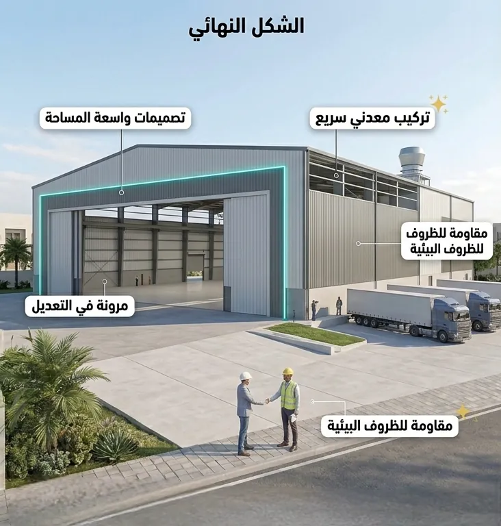 بناء الهناجر A
