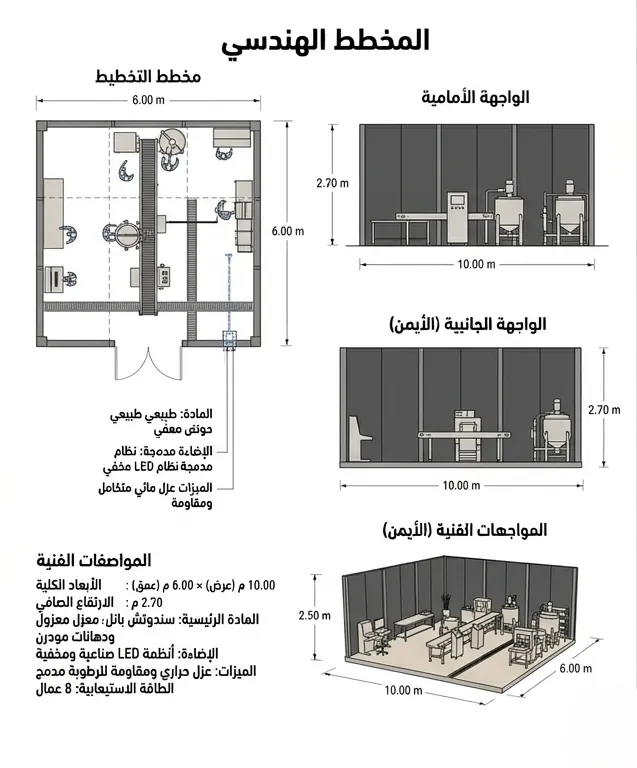 تجهيز المصانع B