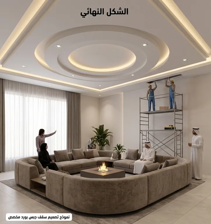 تركيب أسقف جبسبورد A
