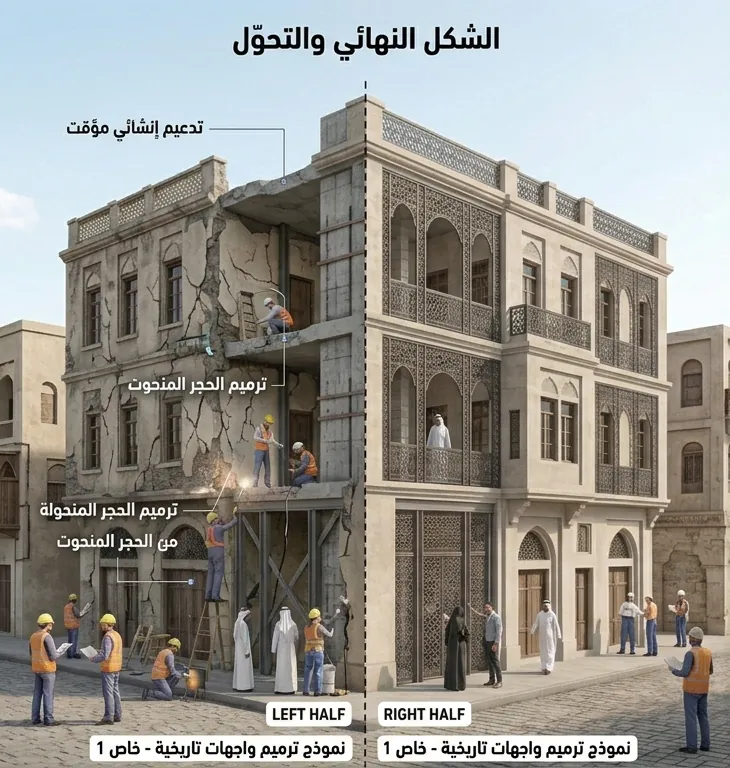 ترميم الواجهات A