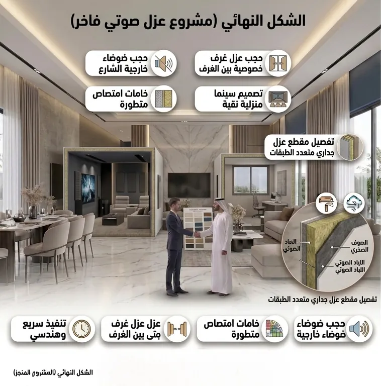 عوازل الصوت A
