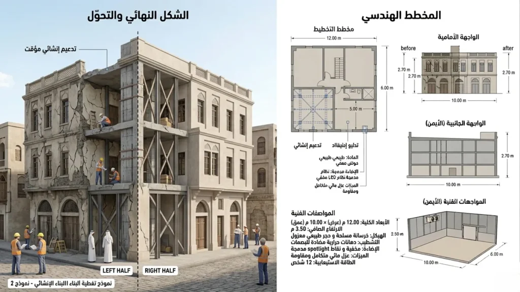 مقاول ترميم بناء في الرياض