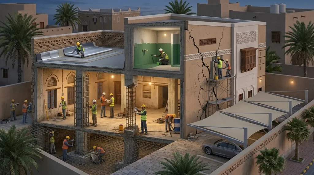 شركة ترميم بناء بالرياض وجدة 2026